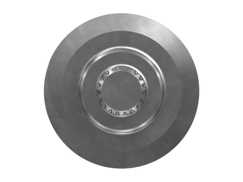 523-9068 19 Tooth External Spline Worm Gear - image 4