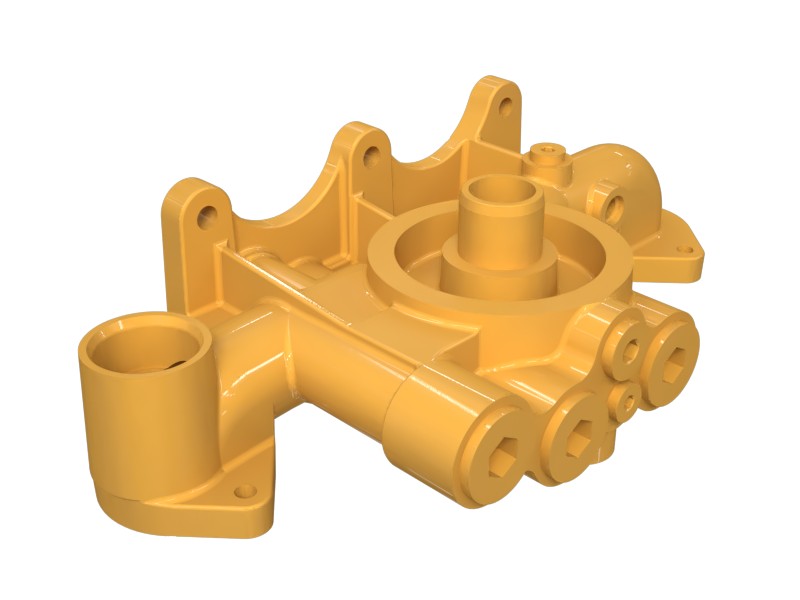 524-8602 Oil Filter Base