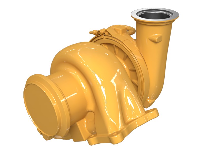 525-7197 Turbocharger Assembly