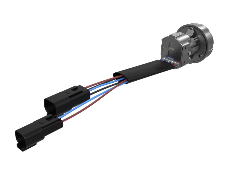 526-5710 Push Button Rotary Switch