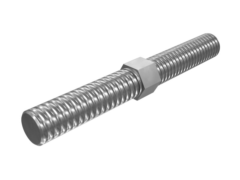 535-0977 M20 Hex Head Stud Bolt