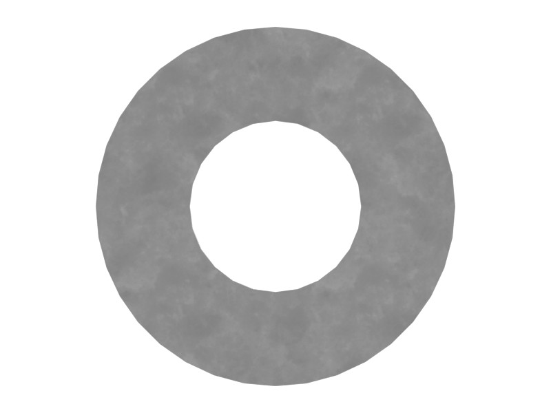 549-4317 8 mm Thick Hydraulic Pump Retaining Plate - image 3