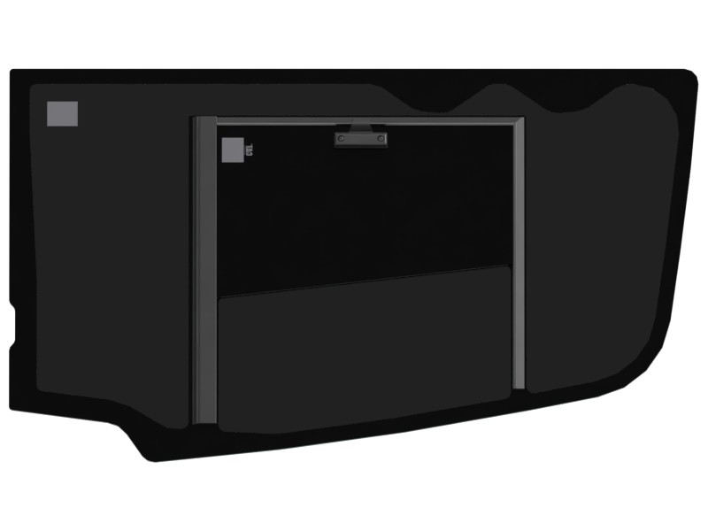 549-9075 Cab Door Window - image 3