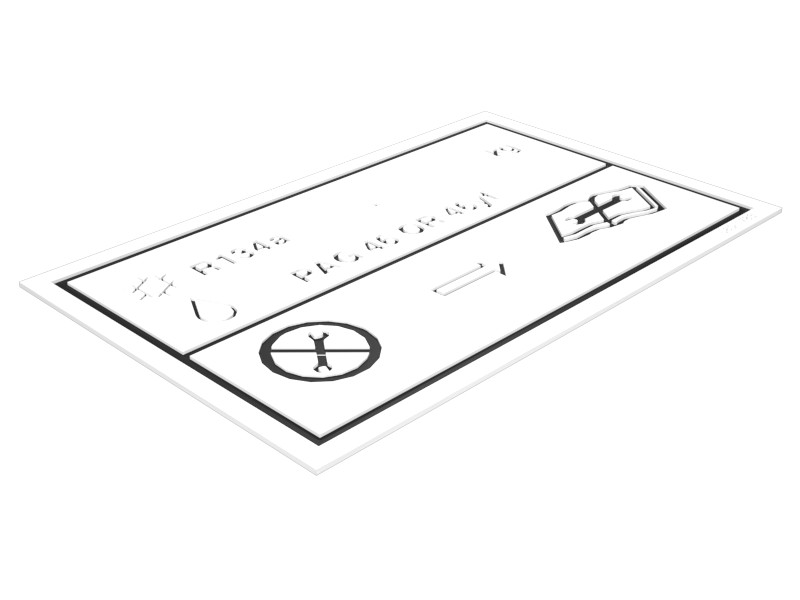 580-1783 Instruction Plate (Air Conditioning)