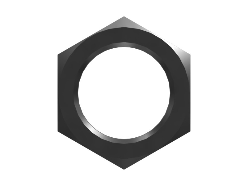 5D-0765 1.3125-12 Thread Hex Nut - image 4