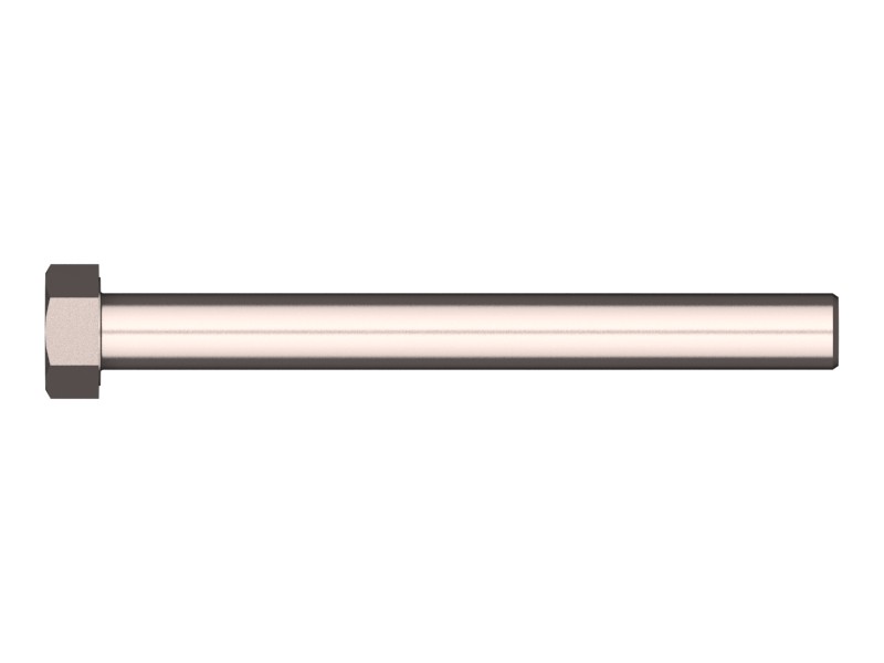 5F-7136 1"-14 x 9 1/2" Hex Head Bolt - image 3