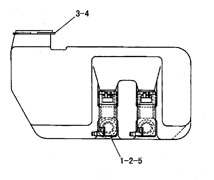 5G-7398 Window Washer Reservoir