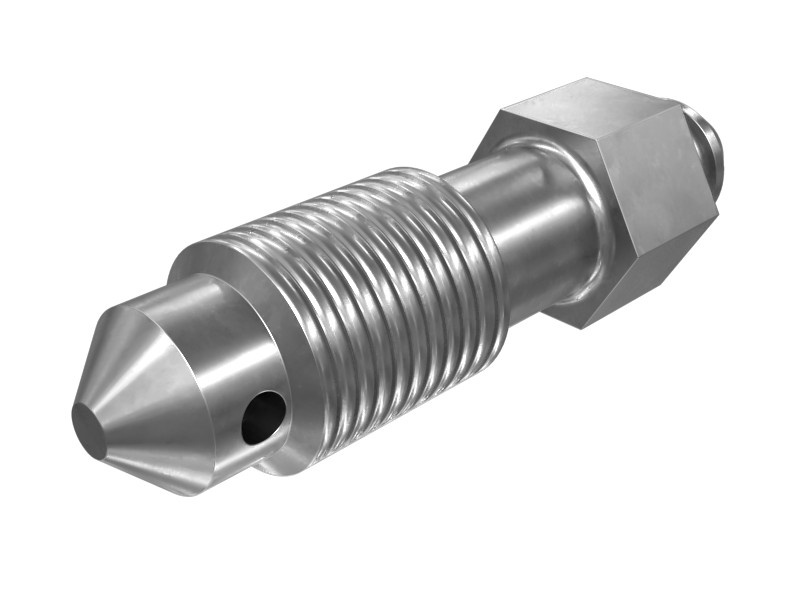 5H-3701 7/16-20 UNF-2A Thread Bleed Screw