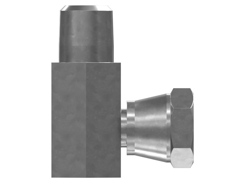 5H-4778 Threaded Hex Head Tube Fitting 90 Degree Elbow Adapter - image 2