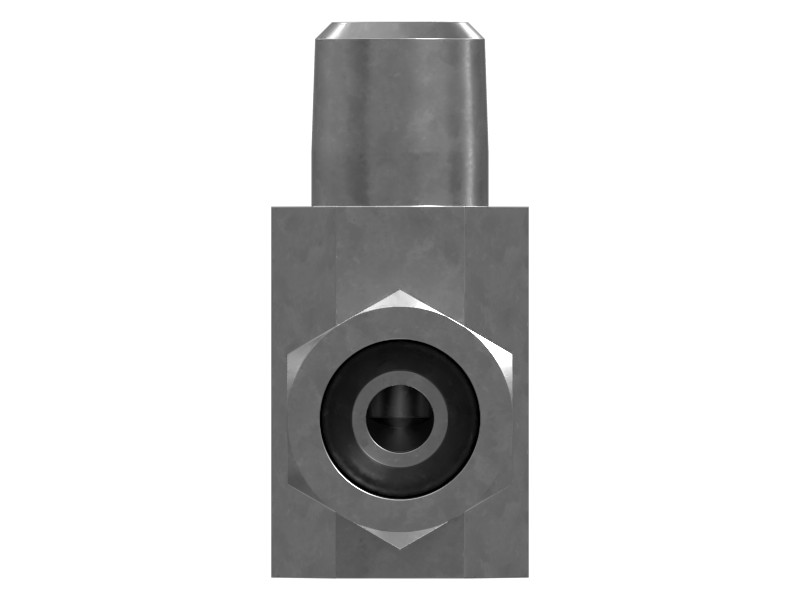 5H-4778 Threaded Hex Head Tube Fitting 90 Degree Elbow Adapter - image 4
