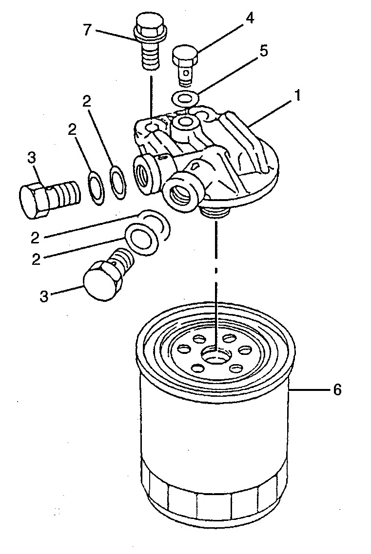 5I-7954 Fuel Filter