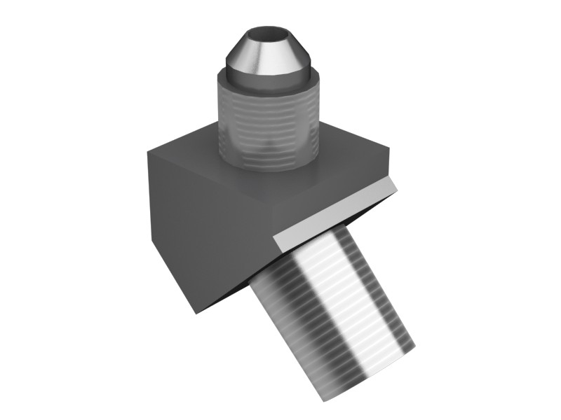 5J-7303 21.80 mm Long 45 Degree Elbow Adapter