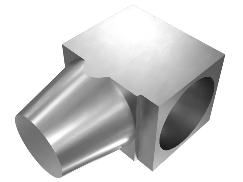 5K-9235 33.30 mm Long 90 Degree Elbow Adapter