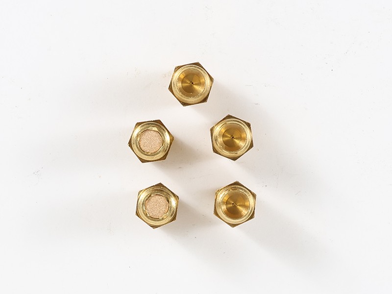 5L-3233 1/8" NPTF Air Filter Safety Connector Fitting - image 3