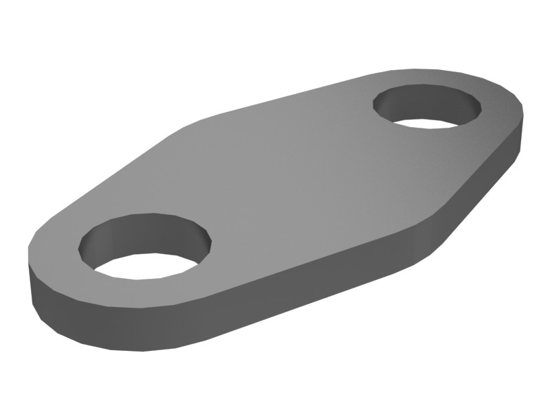 5M-3154 4 mm Thick Two-Bolt Mount Transport Cover