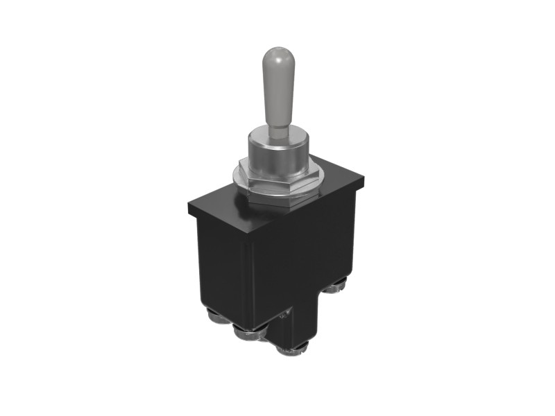 5N-0364 Double Pole Triple Throw 28 Volt Toggle Switch