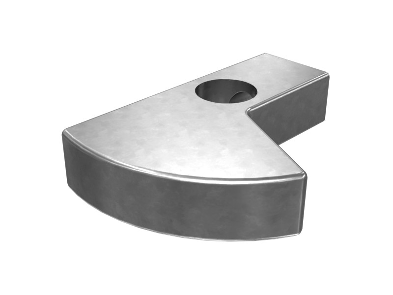 5N-5662 12 mm Thick Steel Latch