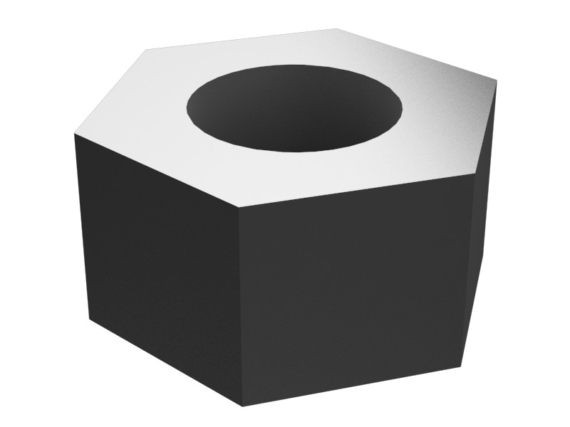 5P-0540 0.5625" Hex Nut