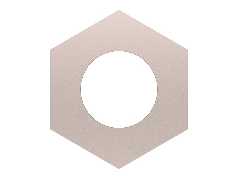 5P-0540 0.5625" Hex Nut - image 3