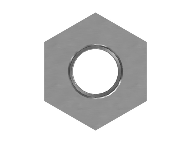 5P-5777 1-5/16-12 Thread O-Ring Straight Adapter - image 3