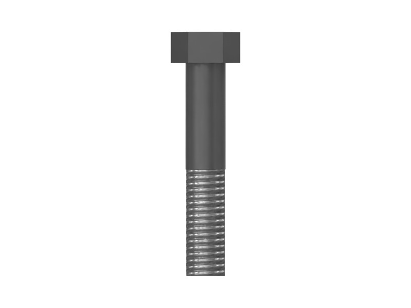 5P-7128 3/8"-16 x 2" Hex Head Bolt - image 2
