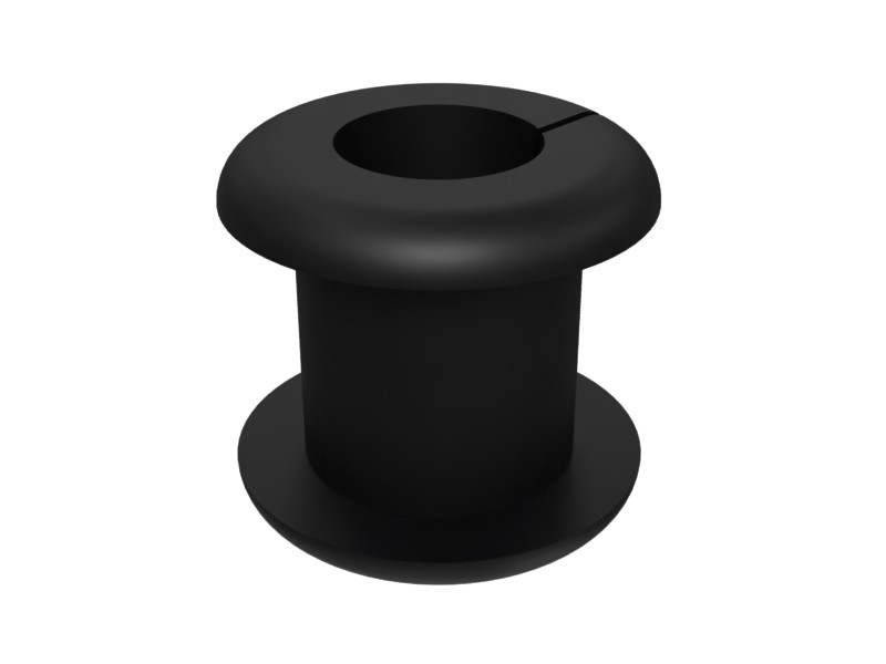 5P-8939 18 mm ID Flange Rubber Grommet