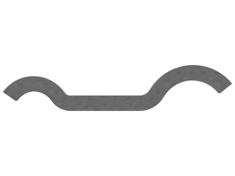 5Q-4213 27.20 mm and 17.40 mm Double Half Clamp - image 2
