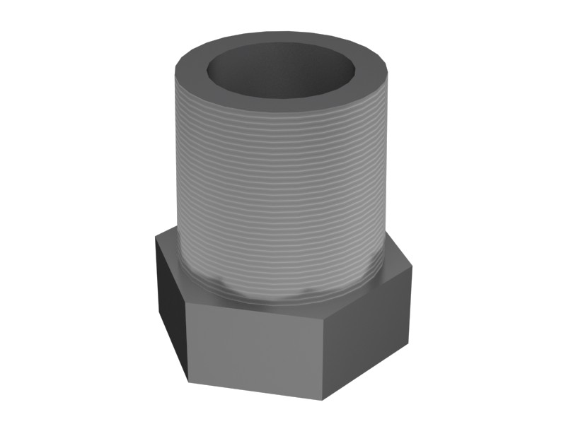 6B-5072 29.70 mm Long Straight Adapter