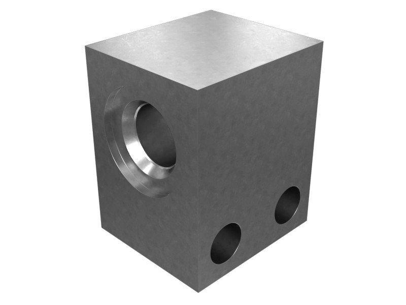 6C-6760 3/4-16" Steel Manifold
