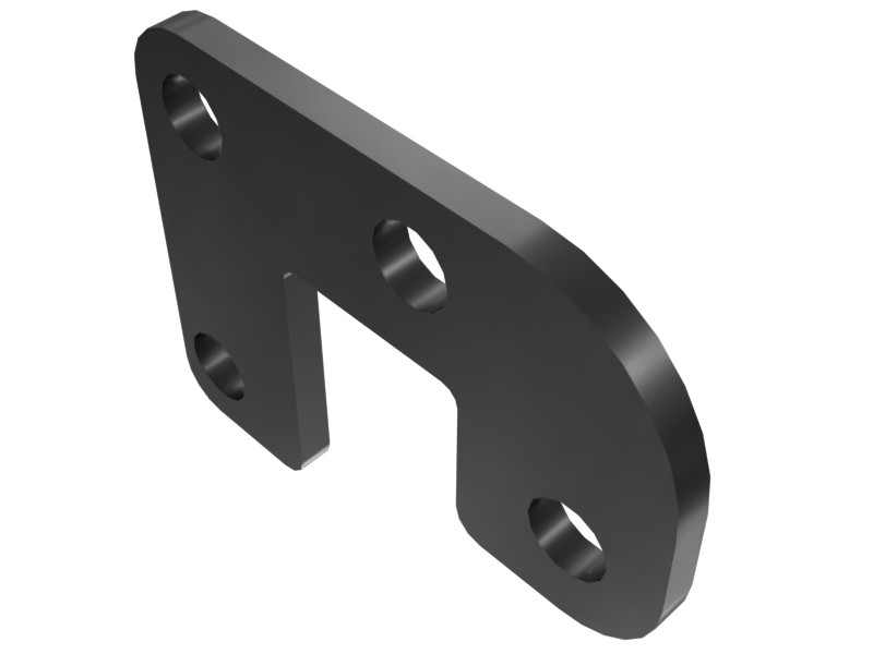 6D-5415 6 mm Thick Blade Bracket Support Plate