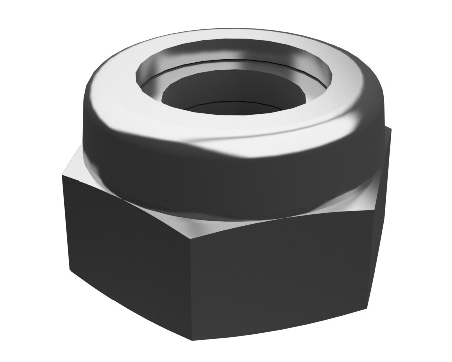 6D-5801 #8-32 Hex Head Locknut