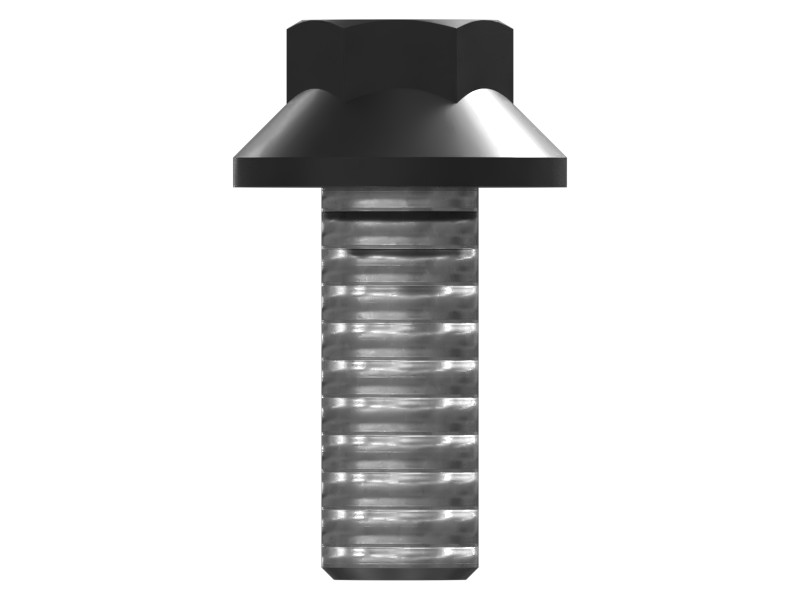 6I-0217 M8 Flange Head Bolt - image 2