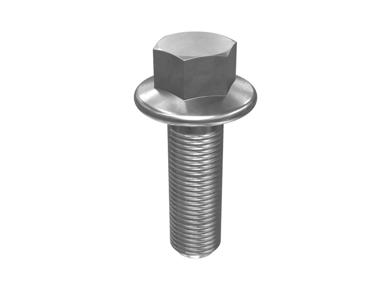 6I-0260 M8 Flange Head Bolt