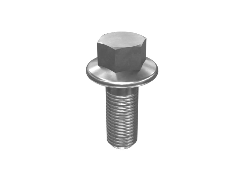 6I-0572 M8 Hex Flange Head Bolt