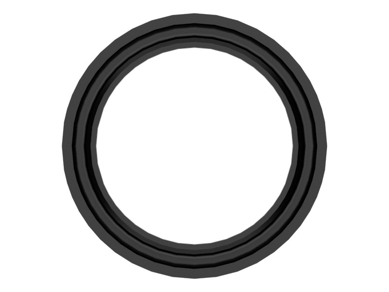 6I-2435 80 mm ID Radiator Shim - image 3