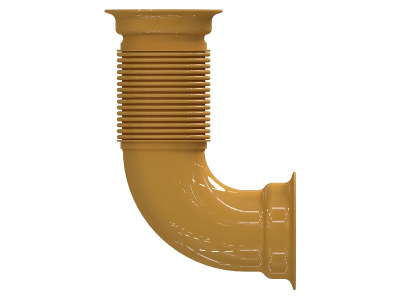 6I-2819 Exhaust Tube Assembly, 60.2 mm ID - image 2