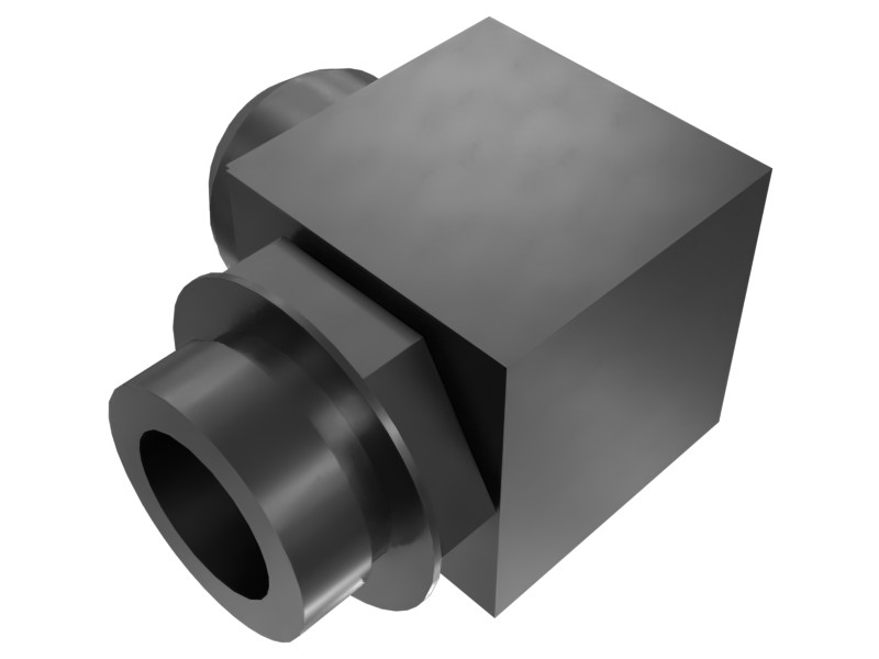 6M-5652 STOR to Flare End 90 Degree Elbow Adapter
