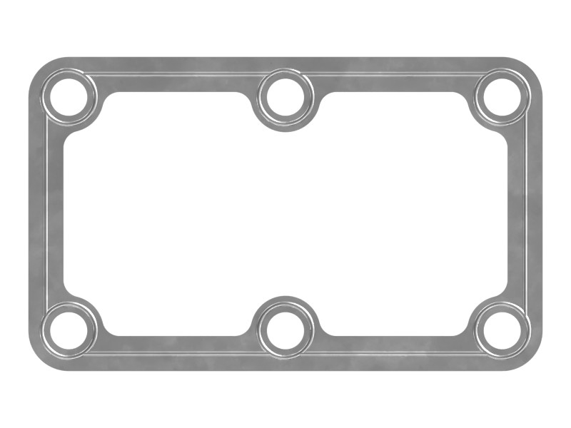 6N-0634 1.5 mm Thick Air Compressor Cover Gasket - image 3