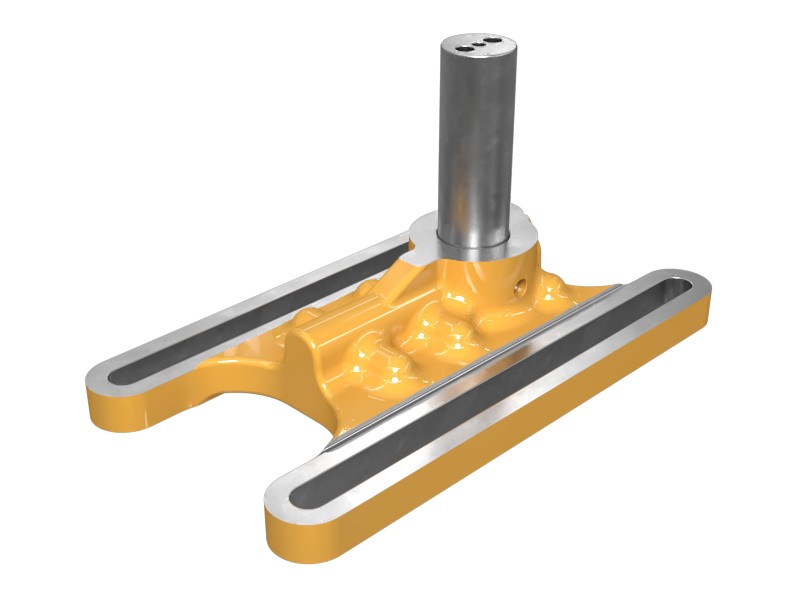 6N-7688 95.20 mm Long Fan Drive Bracket