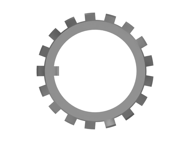 6P-1735 Bearing Nut Lock Washer - image 3