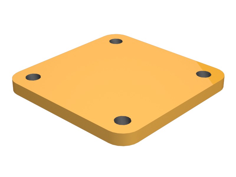 6P-4903 Plate Assembly