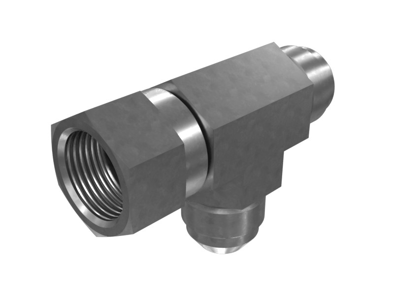 6S-5693 37 Degree Flare Tee Adapter