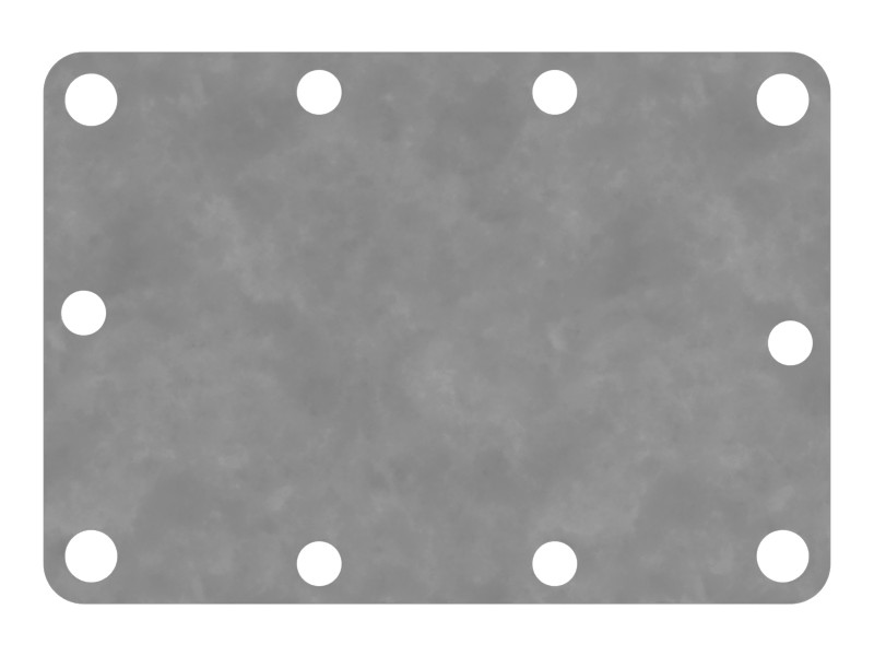 6T-5133 0.8 mm Thick Transmission Housing Cover Gasket - image 3
