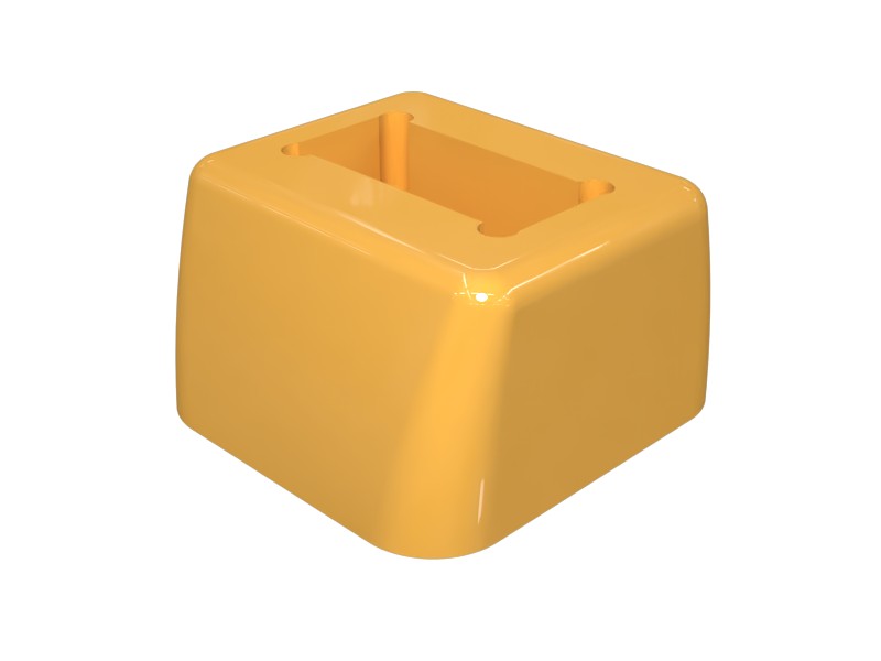 6T-8526 34 mm Wide Rubber Coupling Block