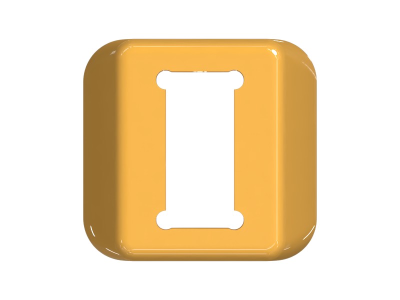 6T-8526 34 mm Wide Rubber Coupling Block - image 3