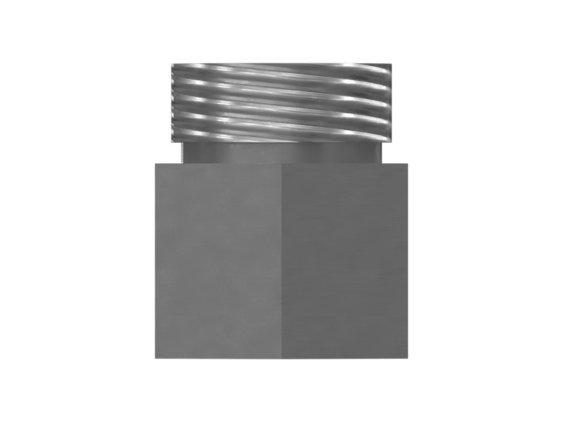 6V-0301 1-5/16-12 Hex Head Straight Adapter - image 2