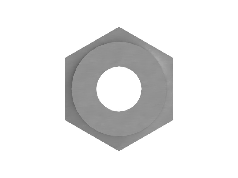 6V-0301 1-5/16-12 Hex Head Straight Adapter - image 3