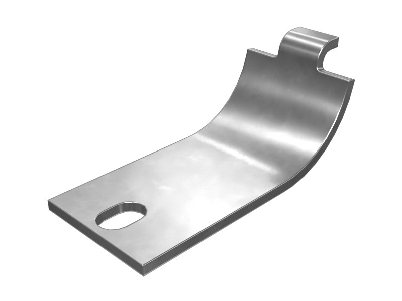 6V-1573 70.00 mm ID Single Tube Half Clamp