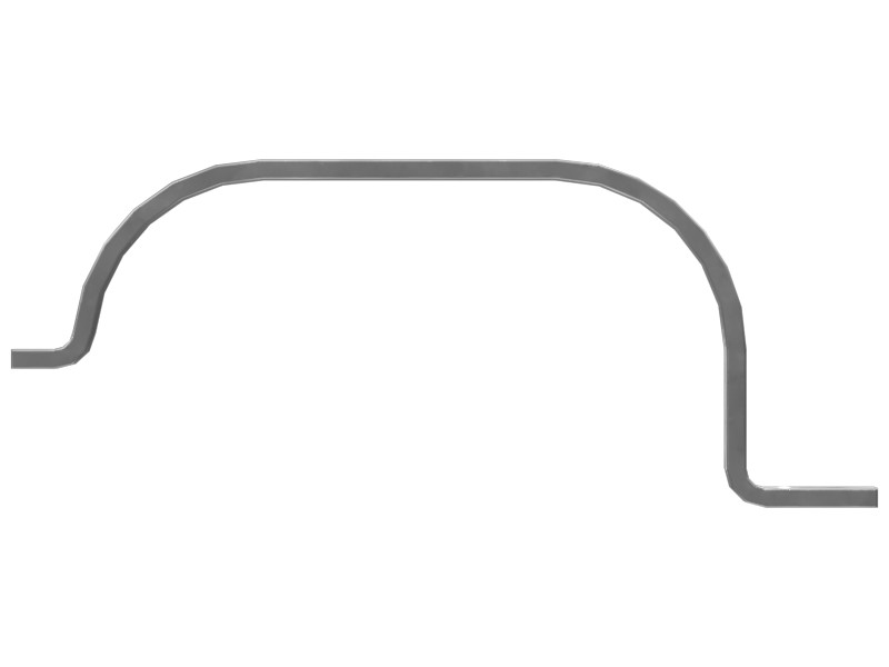 6V-1575 70.00 mm ID Single Tube Half Clamp - image 2