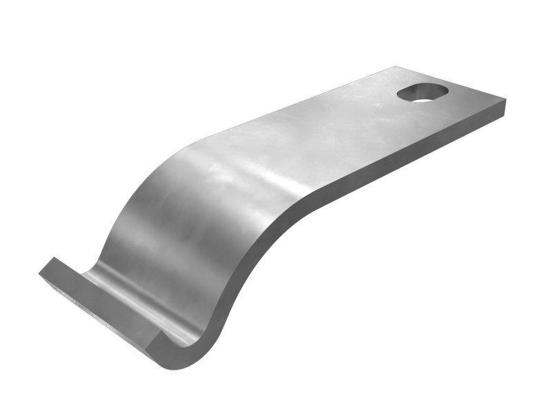 6V-1582 124 mm Long Half-Ring Clamp P-Clip